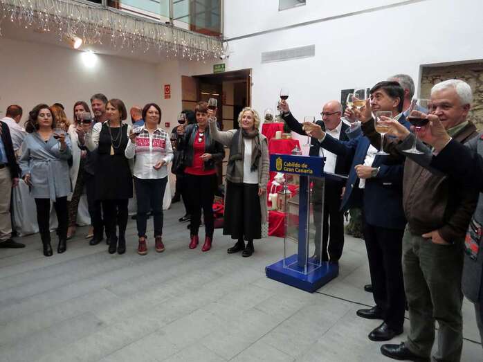 El encuentro se celebró en la Casa-Museo Pérez Galdós (Foto TA)